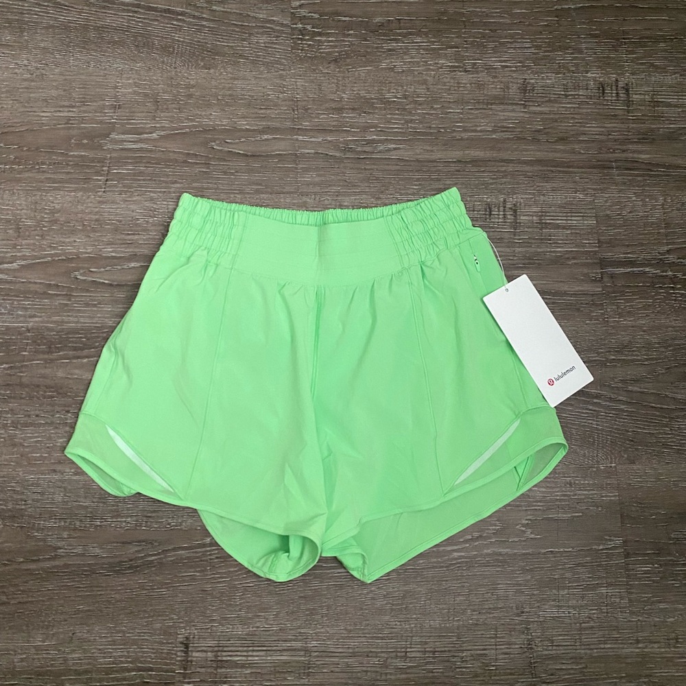 Lululemon hotty hot high rise shorts